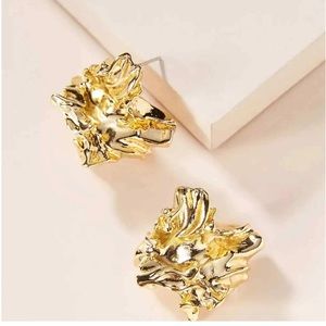 NEW Amber Sceats 24k gold plated Reese Post Earrings‎